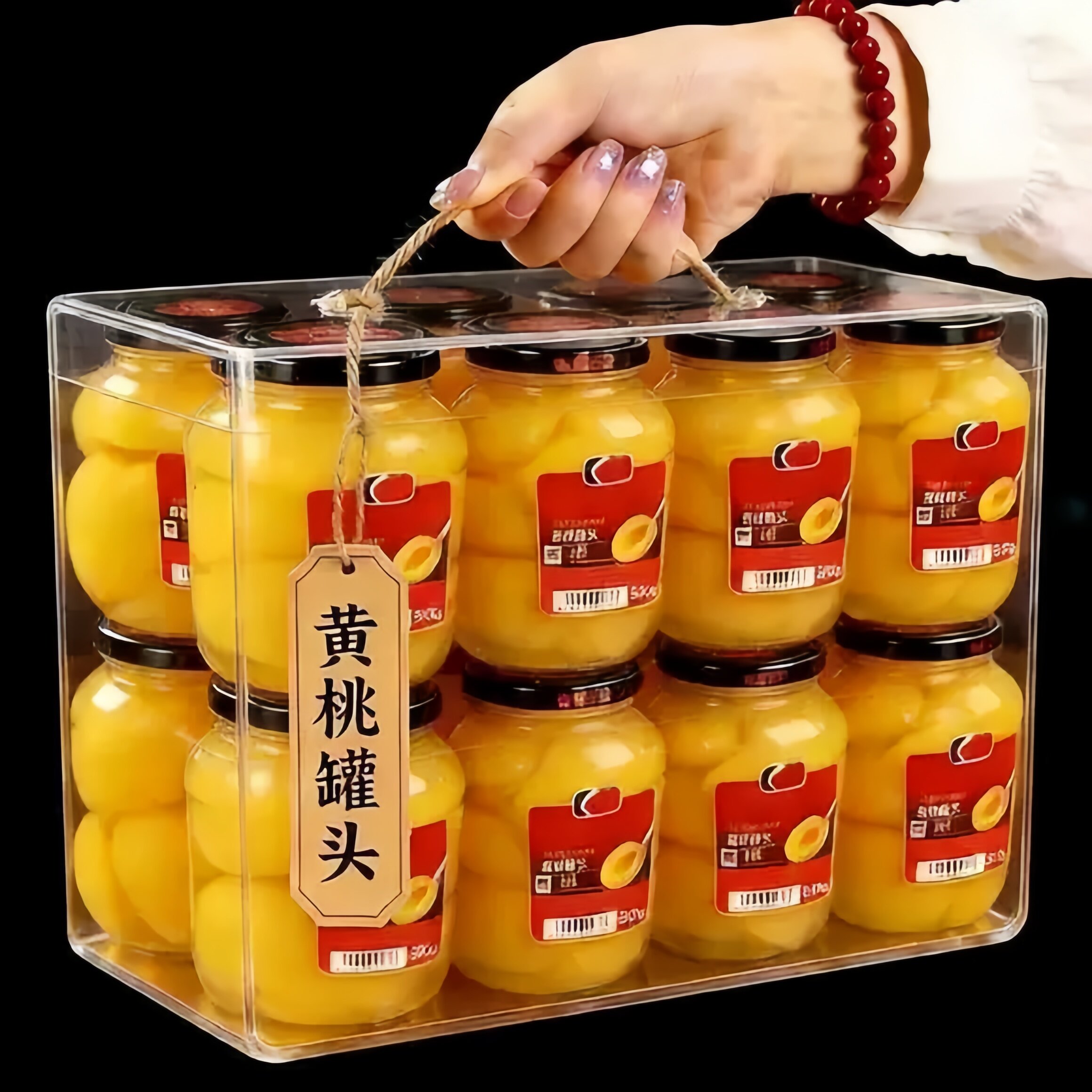 胖东来特级砀山黄桃罐头新鲜无添加剂旗舰店水果罐头即食
