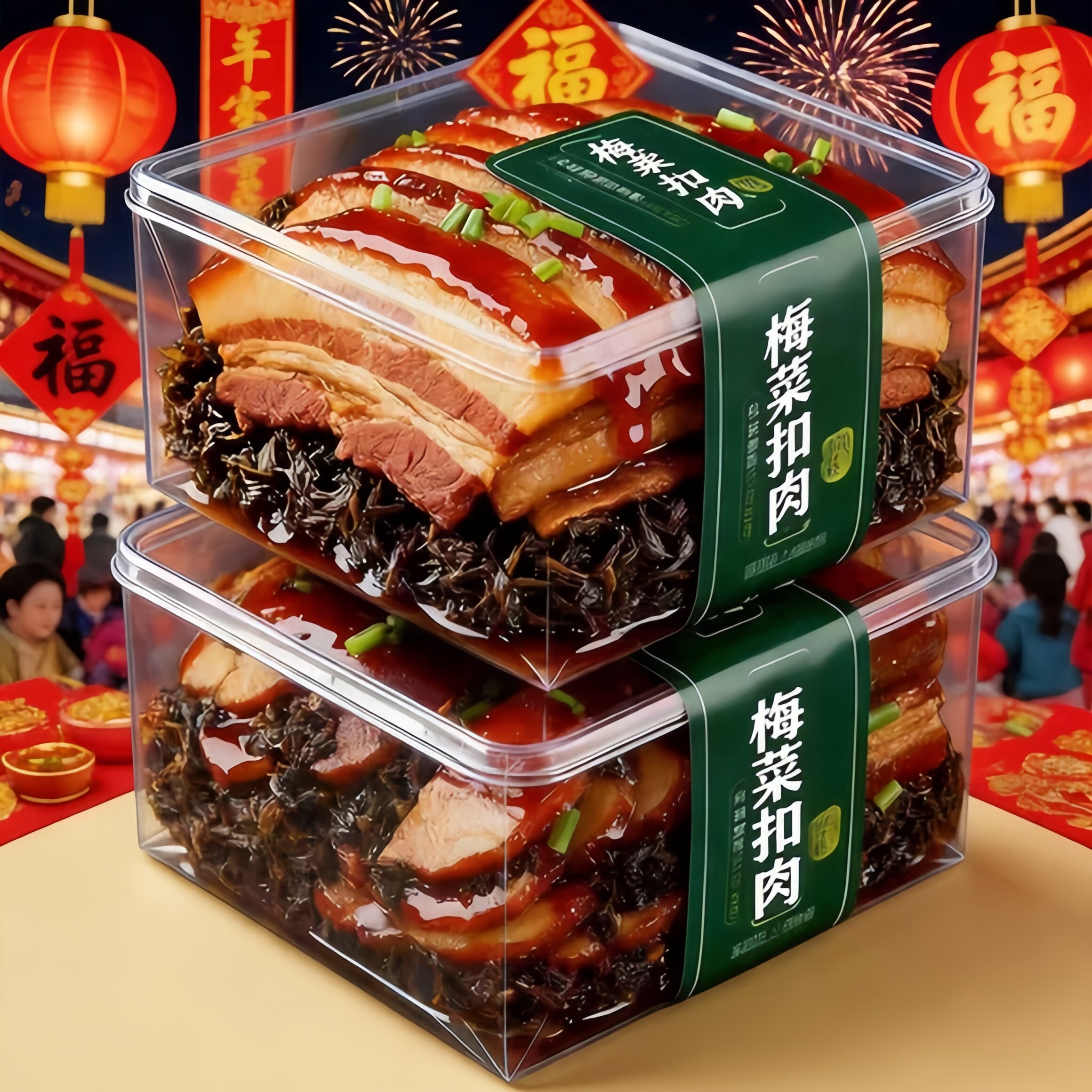 胖东来正宗梅菜扣肉官方旗舰店四川特产加热即食预制下饭菜