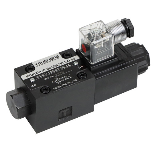 液压电磁阀DSG-02-2B2/2B8/2B3B单头24V/A220V二位四通液压换向阀