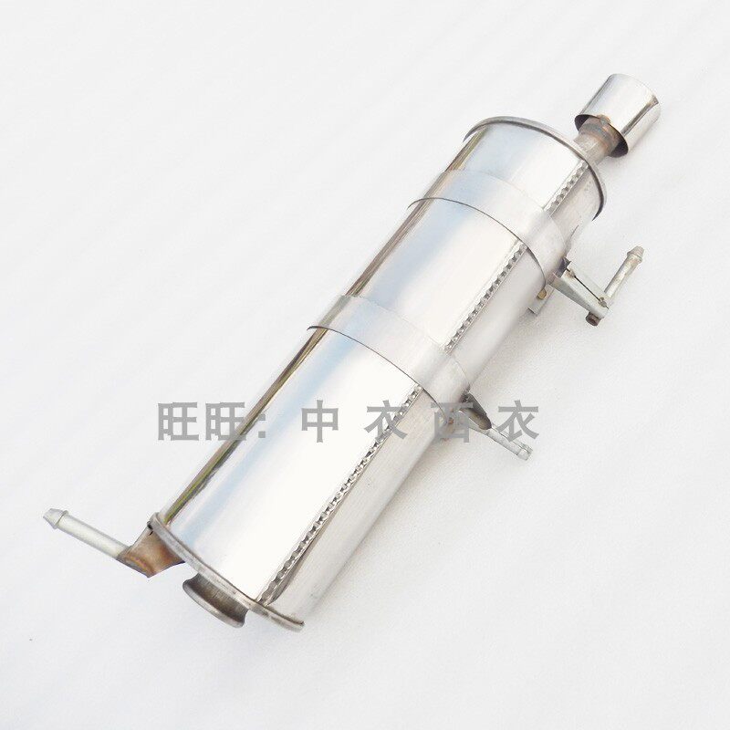 齐安东风标致标志 307 408汽车排气管后节不锈钢消音消声器送卡箍