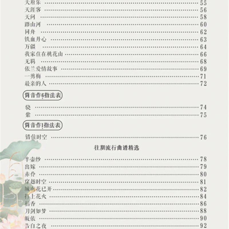 竹笛吧2026年简谱含电子版伴奏