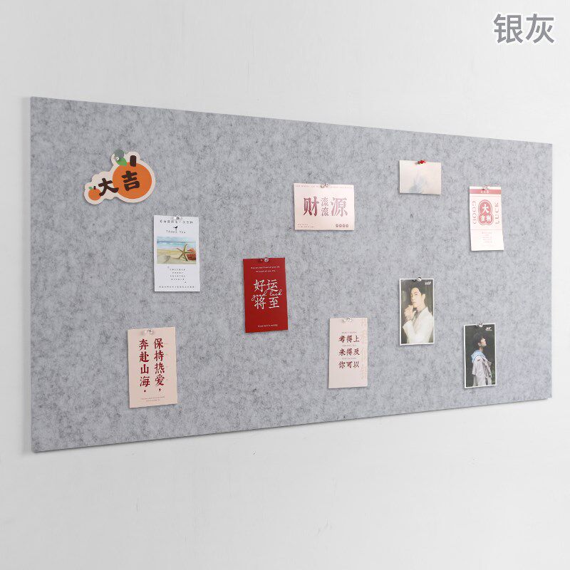 定制幼儿园毛毡板墙贴软木板照片墙公告栏留言背景板环保装饰展示