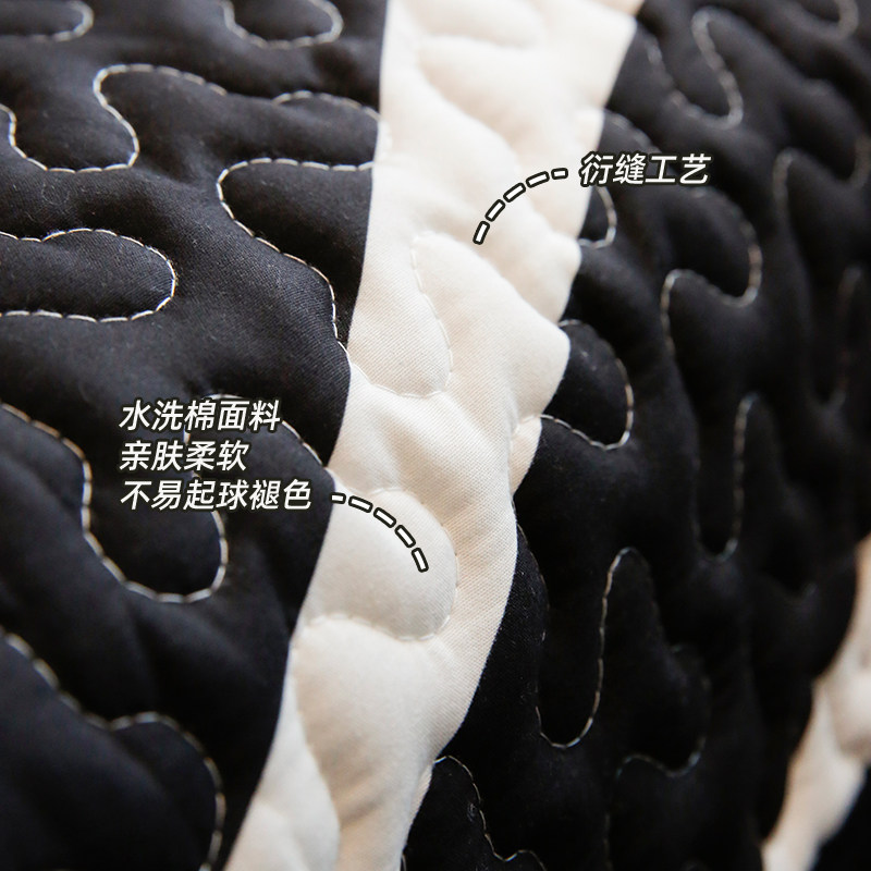 敏顺轻奢沙发垫子四季防滑沙发套罩轻奢北欧简约时尚坐垫盖布坐垫