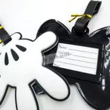 Дисней, милый чемодан с бантиком, багажная бирка, делается под заказ