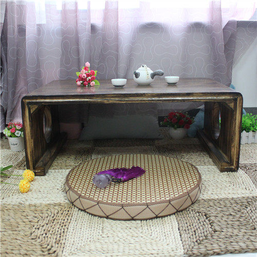 包邮日式蒲团飘窗坐垫圆形茶桌垫子榻榻米汗蒸房打坐盘腿席子凉垫
