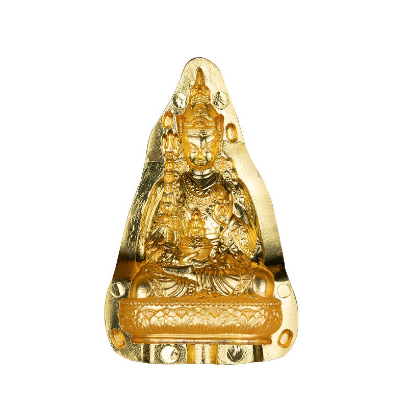 莲师擦擦佛像模具藏传陶土泥水铜合金制作供奉密宗立体莲花生佛像
