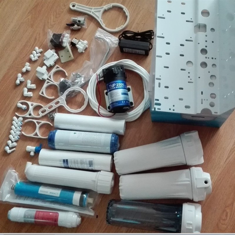 DIY家用厨房RO纯水机 自己动手组装家用RO反渗透自冲式纯水机包邮