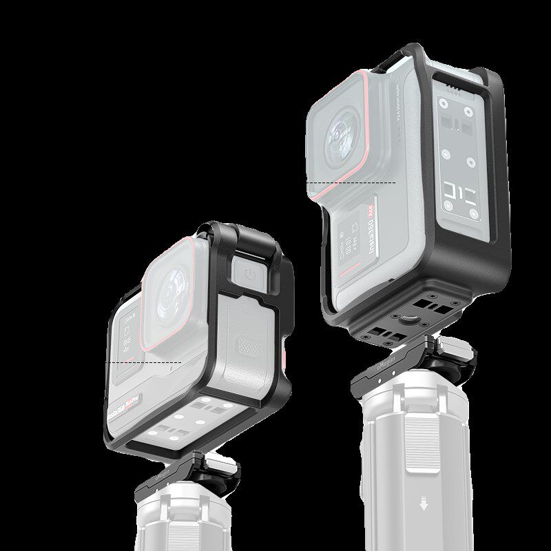 阿迈适用影石Insta360 Ace Pro 2兔笼保护边框横竖拍快拆配件