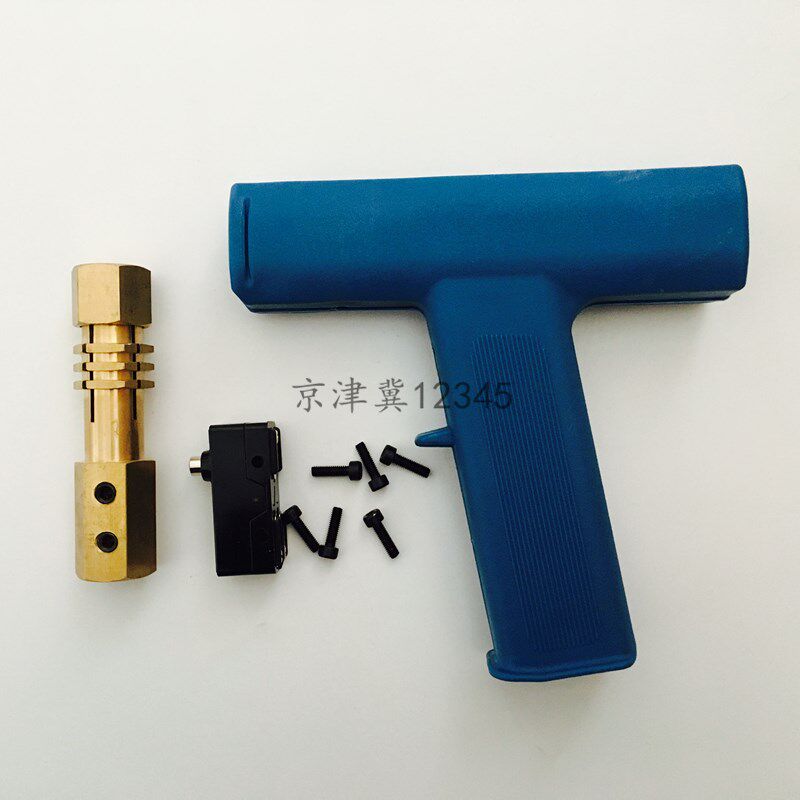 鳄鱼钣金外形修复机焊枪把配件珠海信嘉车身整形机介子机枪头枪把