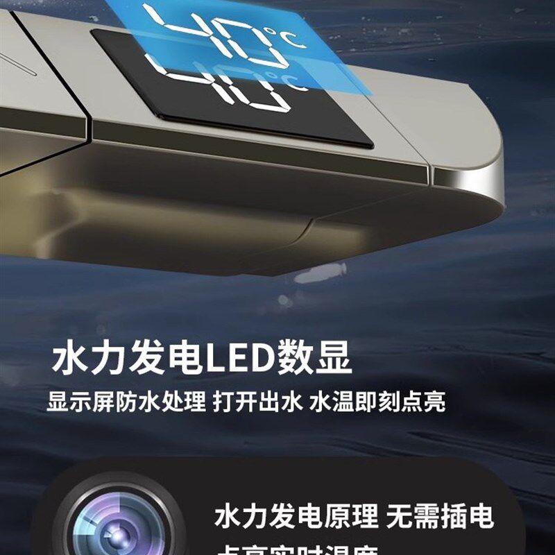 恒温淋浴花洒套装全铜家用浴室卫生间枪灰色淋雨增压沐浴花晒喷头