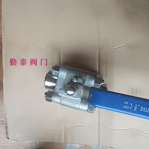 Q11F-64P/不锈钢碳钢段压丝扣焊接法兰三片式高温高压球阀/Q41F