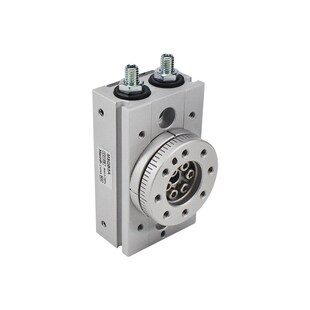 SMC型旋转气缸MSQB3A/7A/1A/2A MSQA3A/7/1/2A小型摆台齿轮齿条式