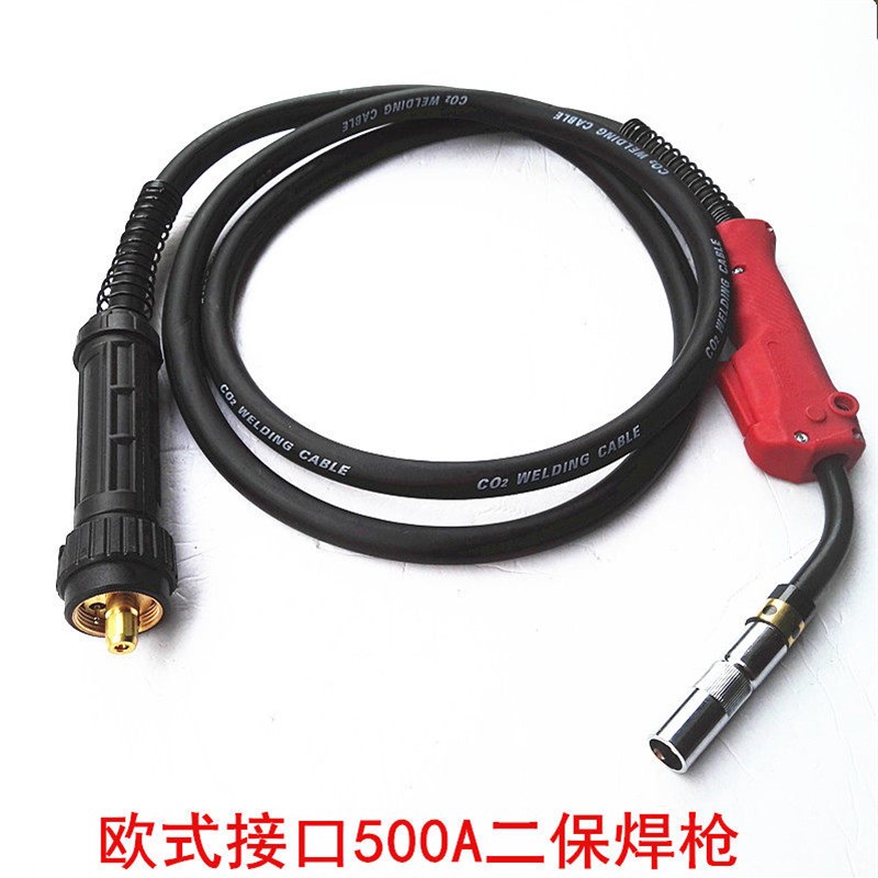 气保焊枪二氧化碳气保焊枪电焊机配件欧式200A/350A/500A二痒焊枪