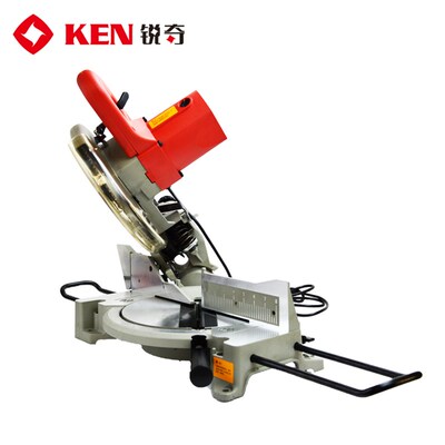 KEN锐奇锯铝机7210铝型材切割机铝合金木材界铝机255斜切割机10寸