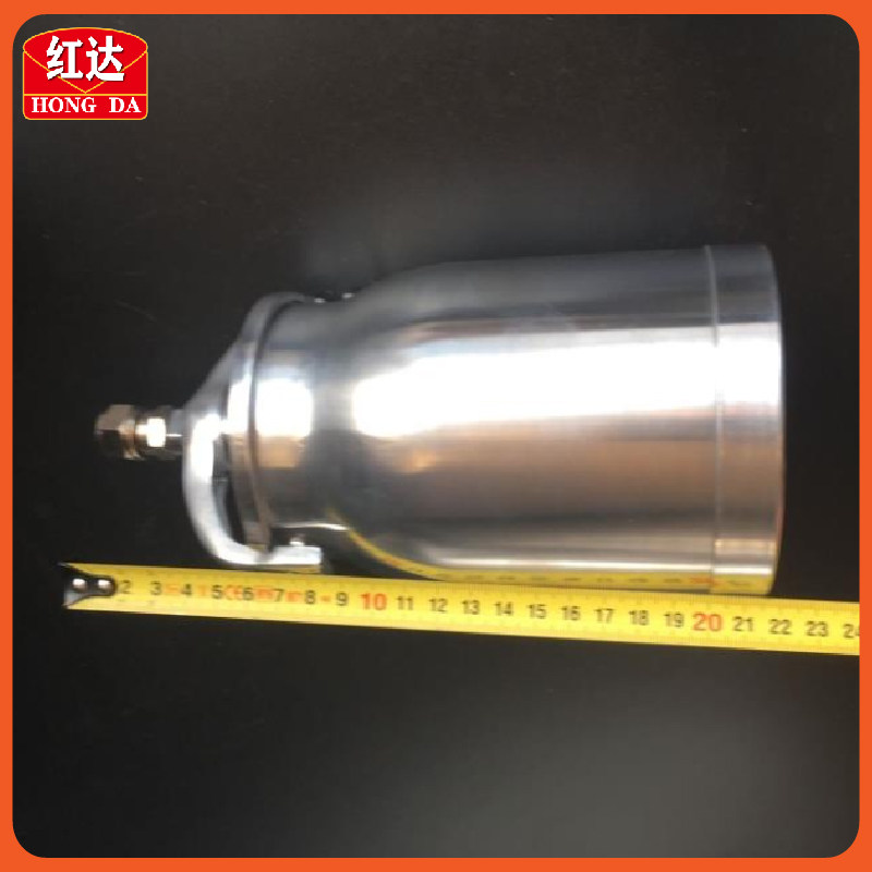 低压喷枪下壶塑胶壶不锈钢250ML/1000ML油漆壶环保汽车喷漆枪配件