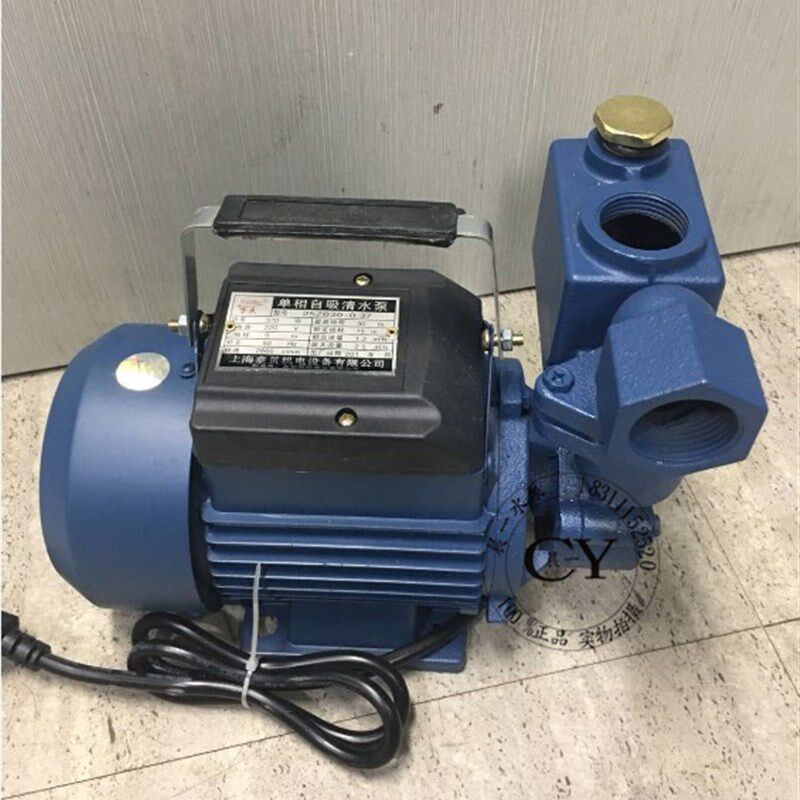 370w/750w/1100w/1500w家用清水自吸泵高扬程高压泵 铜芯铜叶轮