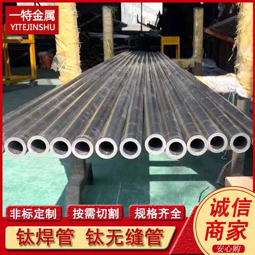 供应Tc4钛合金钛管 Ta1 Ta2纯钛管 工业用无缝钛管 可切割