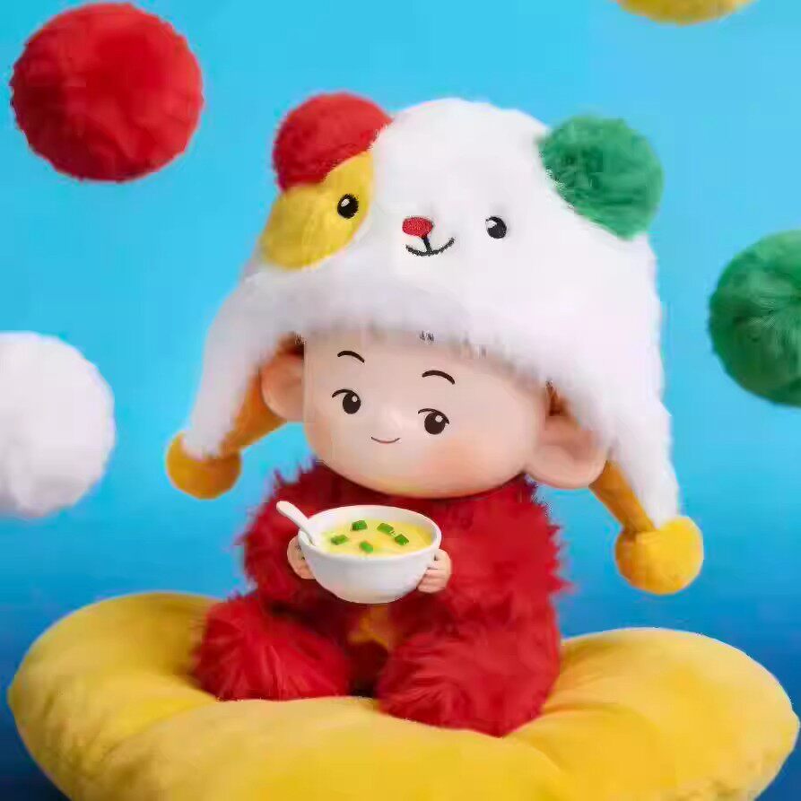 新品麦和SOPFUN大耳朵图图盲盒幸福是什么潮玩搪胶毛绒挂件童年女