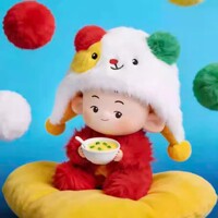 现货麦和SOPFUN大耳朵图图盲盒幸福是什么潮玩搪胶毛绒挂件童年女