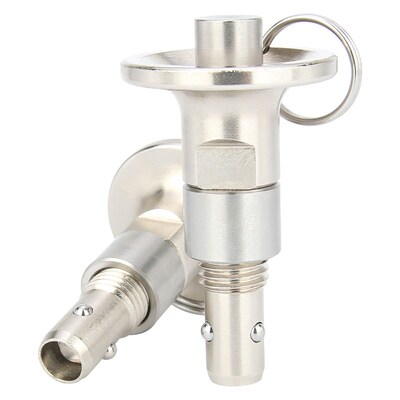 钢珠插销 快速锁紧器 QCBU0608-10/QCBU1012-16 按钮锁销 VCN125