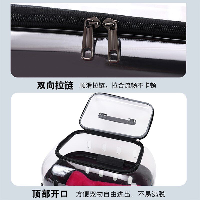 宠物拉杆箱猫包外出便携大容量猫外出包宠物包小狗外出包猫包两只