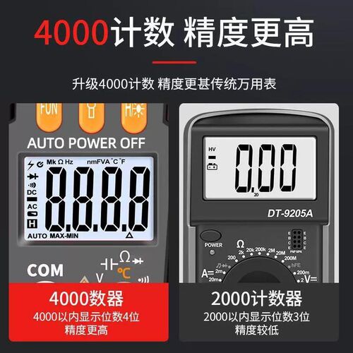 交直流钳表盛利德直流电流钳表高精度多功能电容卡表S210万用表