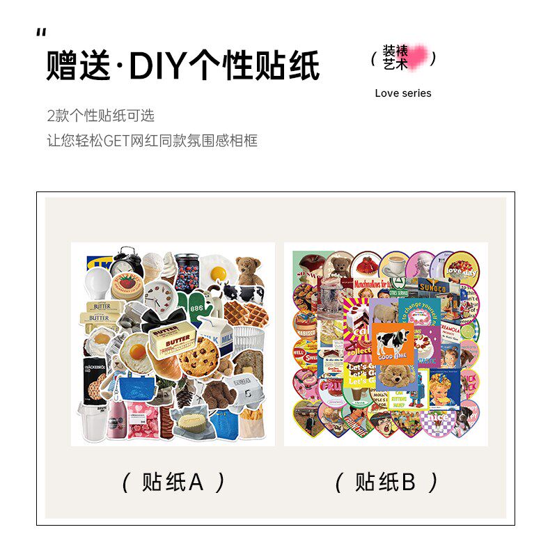情侣拍立得实木拼图相框摆台定制diy洗照片周年纪念闺蜜生日礼物