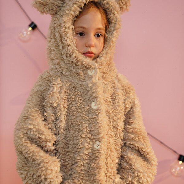 儿童睡衣男女童新款珊瑚绒冬季加厚款连体浴袍秋女孩睡袍家居服