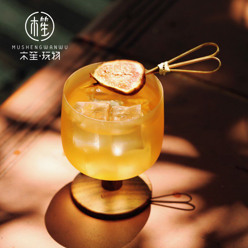 木笙玩物女生高颜值果冻红酒杯微醺香槟可爱起泡酒玻璃高脚杯礼物