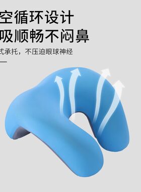 午睡枕小学生趴睡不压手儿童抱枕  午休枕头办公室午睡神器