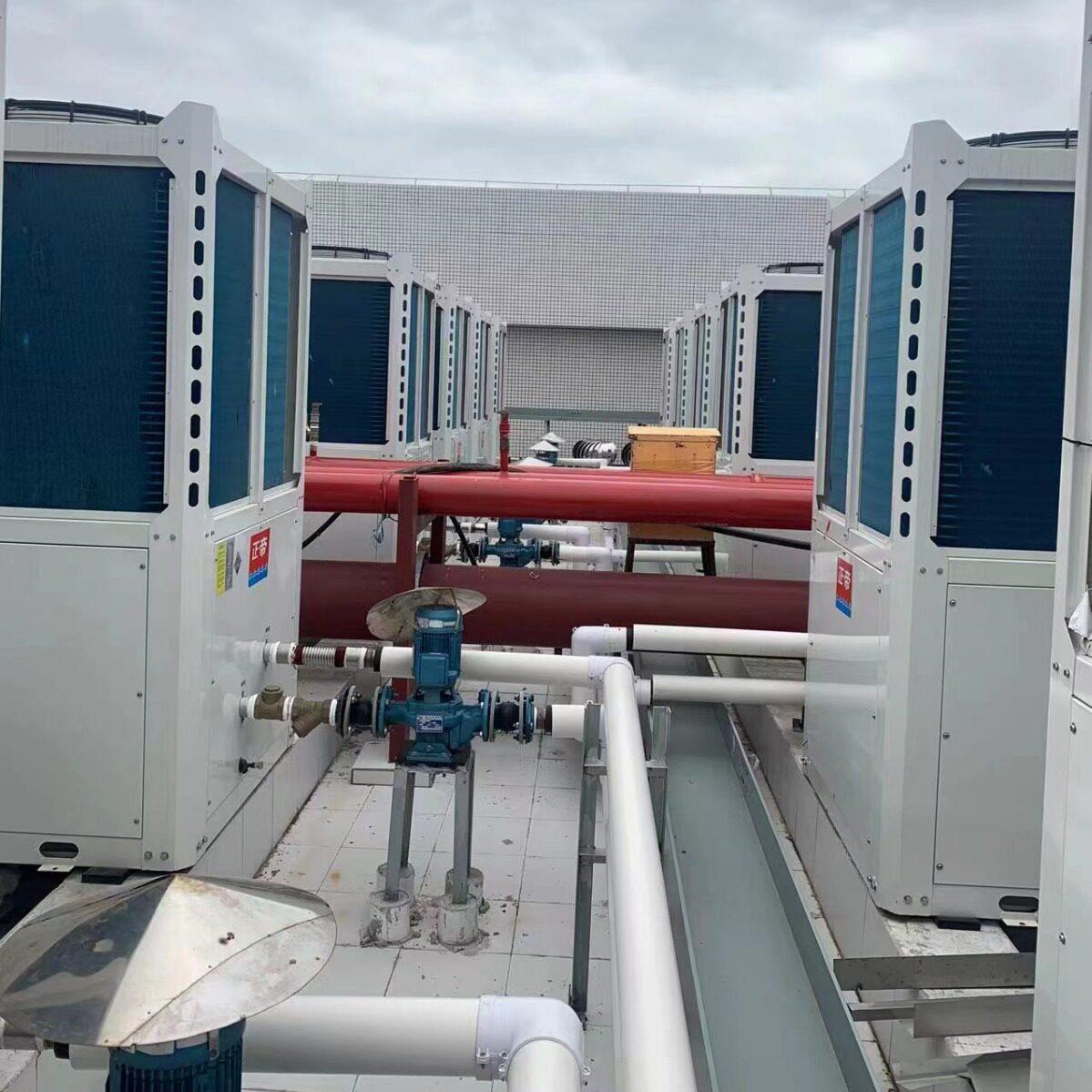 商用空气能热水器酒店宾馆学校热水工程循环加热空气源热泵机组