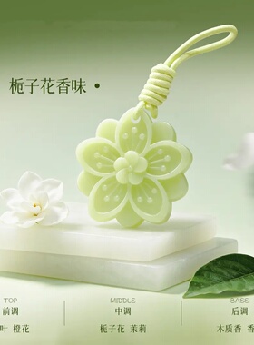 栀子系列衣柜香薰蜡片清香淡雅鞋柜除异味卫生间家用香氛古诗明妃