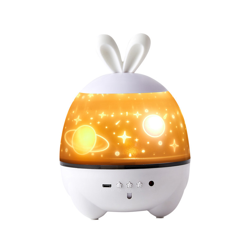 浪漫旋转创意星空投影灯仪梦幻星光宇宙卧室儿童睡眠满天星小夜灯
