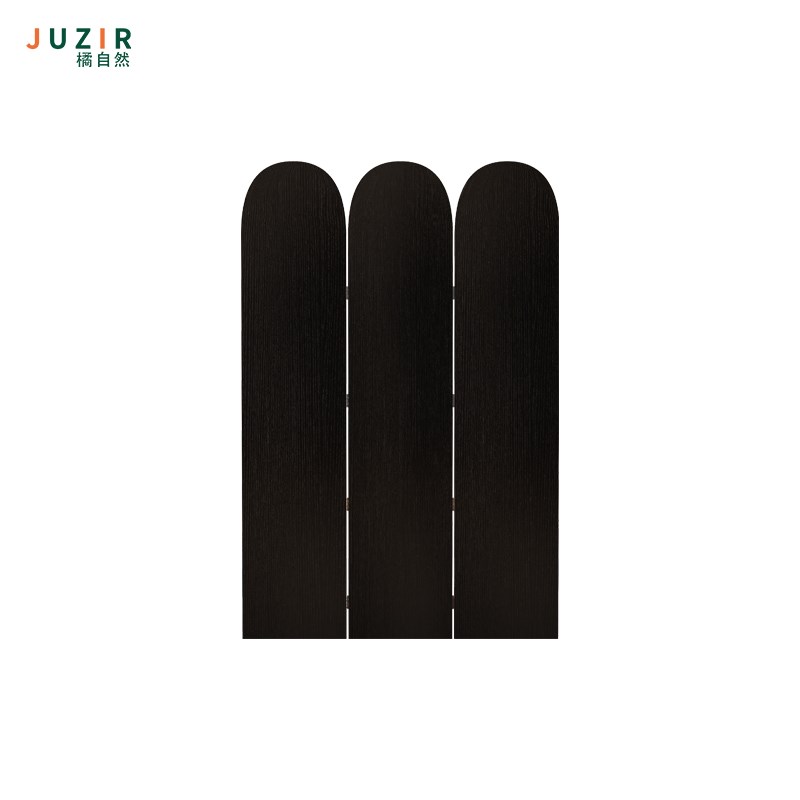 拱形艺术折叠屏风中古风服装店咖啡店遮挡家用隔断玄关装饰可定制