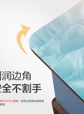 鞋柜盖布免洗防水防油防烫长方形垫子家用斗柜盖巾北欧简约厚桌布