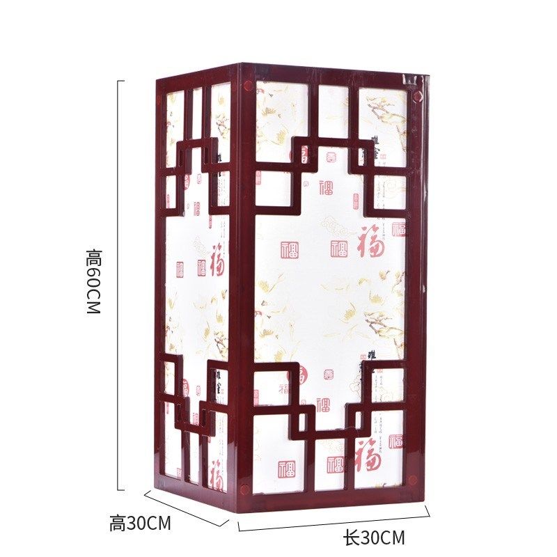 新款中式路引婚庆装饰道具方形灯光方柱路引迎宾舞台婚礼布置摆件