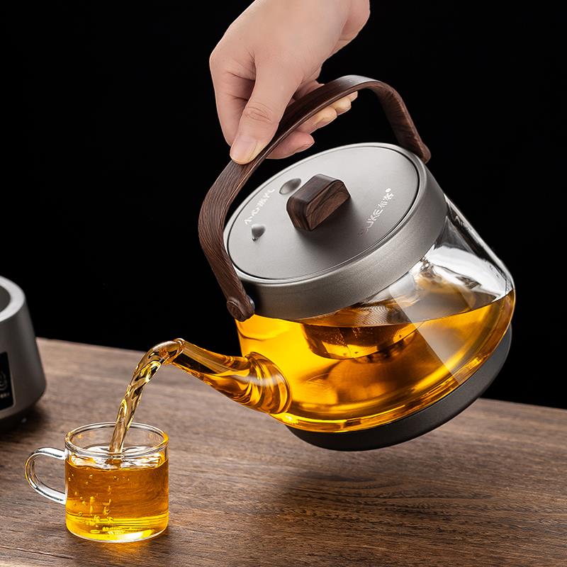 全自动底部上水电热烧水壶家用小型煮茶壶智能茶壶防干烧泡茶专用