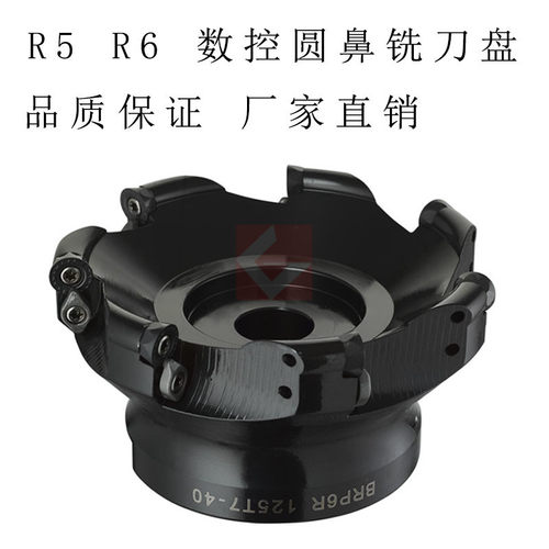 R5 R6数控圆鼻铣刀盘 抗震加硬 BRP BRPW 5R 6R 50 63 80 100 125