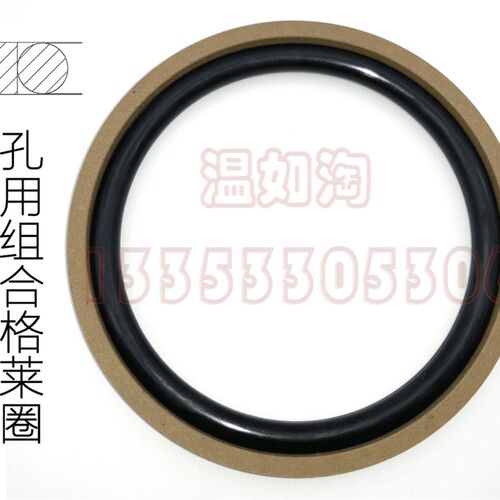 孔用 格莱圈 STD 55*44*4.2 55*39.5*6.3 组合油封 PG
