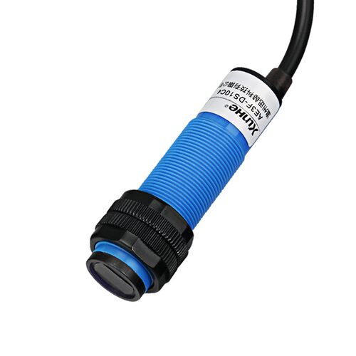 光电NPN开关E3F-DS10C4漫反射传感器DS30P1直流220V三线M18常开P2