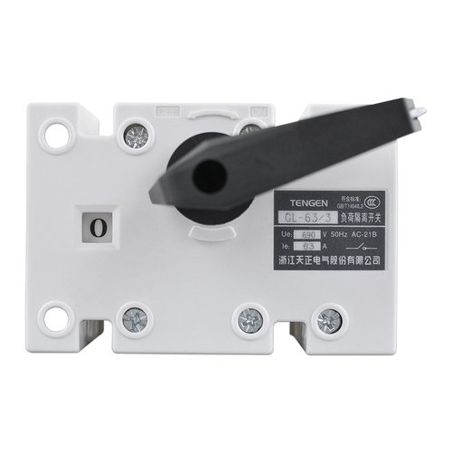 TENGEN天正电气 GL-63/3P/4P 负荷隔离开关断路器3J/4J NH40 63A