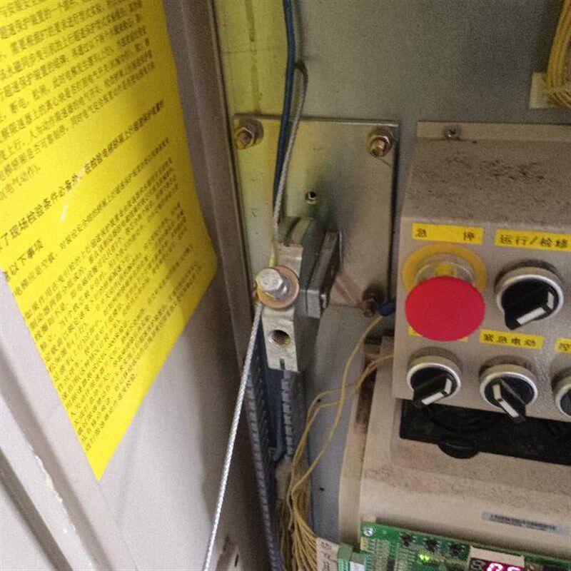 苏州东奥电梯松闸拉线 苏奥控制柜拉线装置 手动松闸装置钢丝绳
