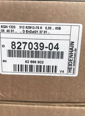 海德汉编码器EQN1325 512 62S12-78K ID;586654-05