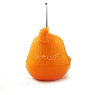 RDA5807调频FM卡通收音机套件电子DIY贴片元件焊接练习WK-56-55
