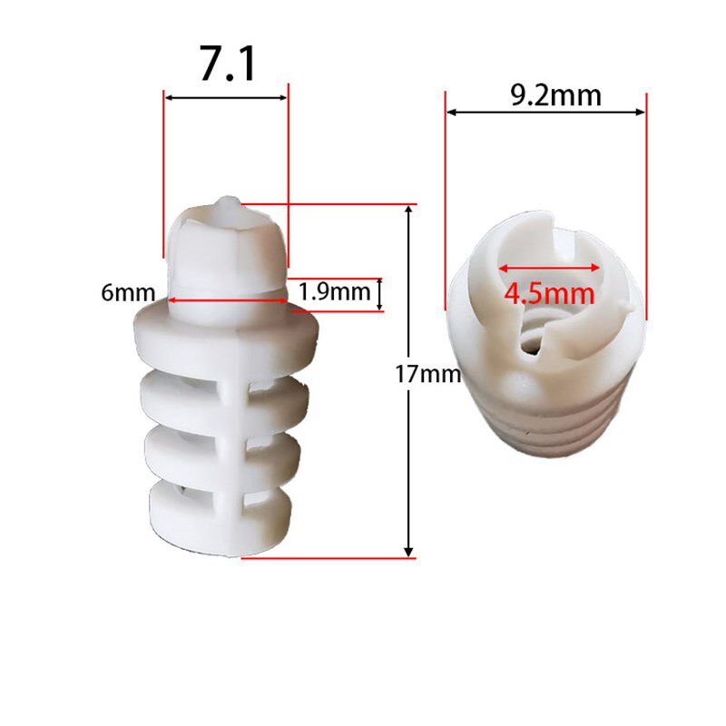 USB插头护线套内扣式4.5MM尾巴线扣护线线档线卡套 黑白20/1000只
