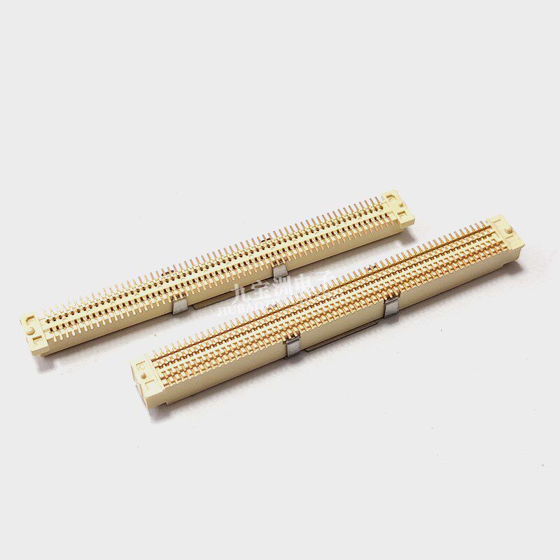 BTB连接器 0.8MM间距120P 双排贴片镀金AU2环保2x60P 公母座对插