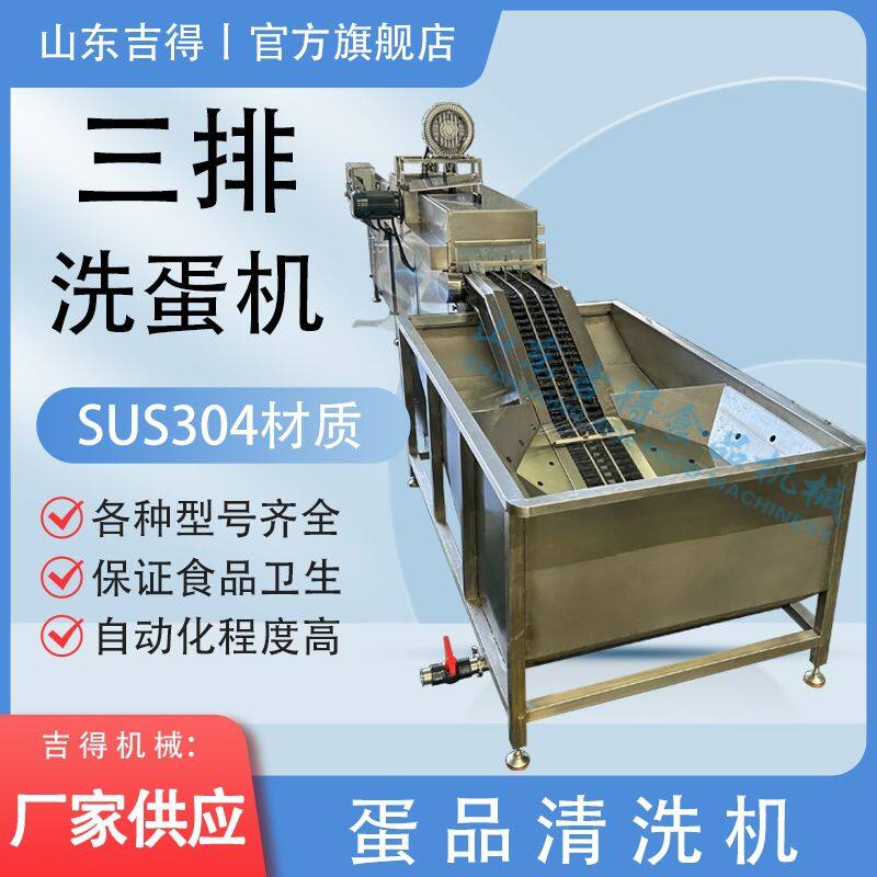 咸鸭蛋保洁蛋洗蛋机养殖场鸡粪便机械污泥清洗机蛋品设备