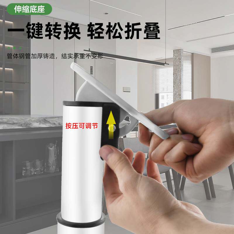 升降腿伸缩腿可调节桌腿吧台脚支撑桌子支架整体橱柜腿折叠桌腿桌