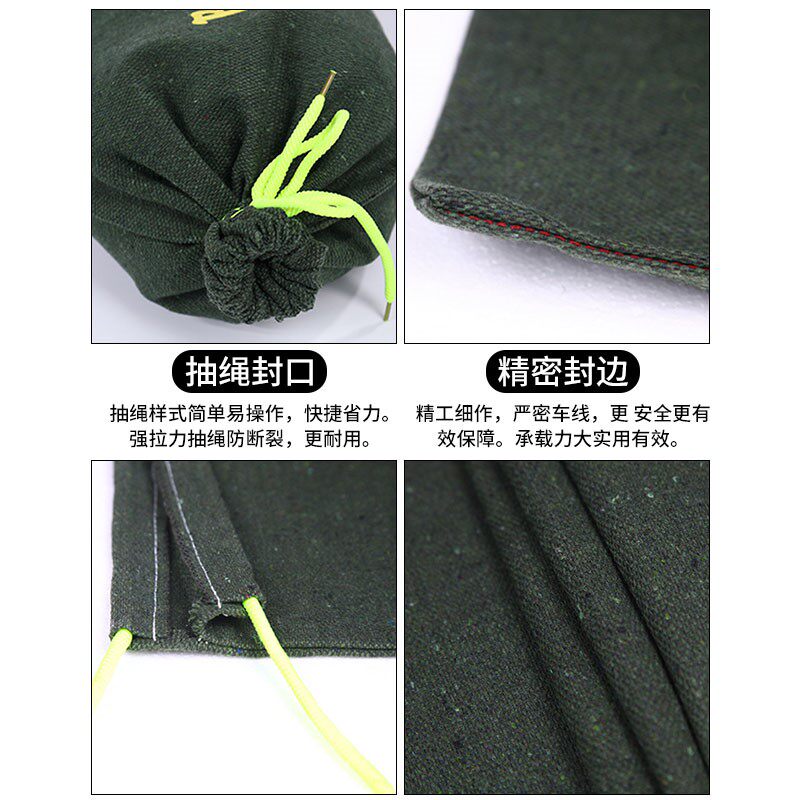 防汛沙袋防洪门挡抗洪挡水板防水阻水膨胀帆布袋物业消防应急沙包