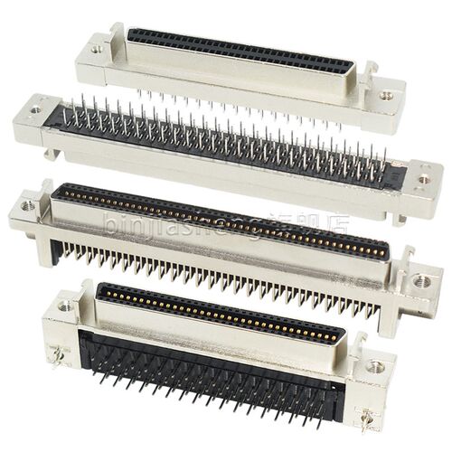 SCSI-68p/100P伺服连接器 直脚/弯脚 母头 公头 CA槽式DB孔式母座